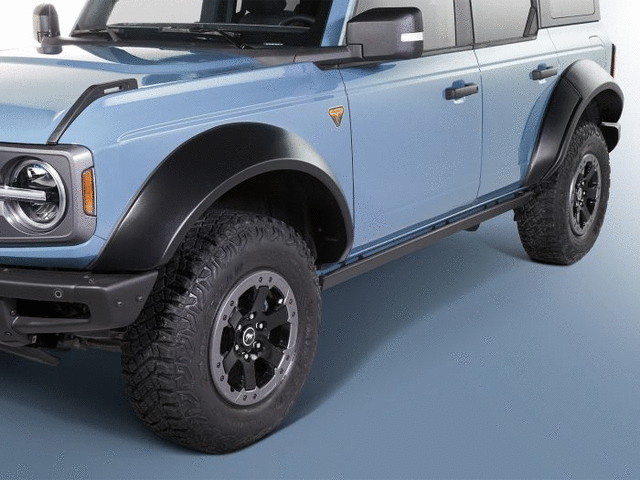 VMB3Z16268H - : Fender Flares by Extend-A-Fender, 4-Piece Set, Preassembled, For 4-Door for Ford: Bronco Image