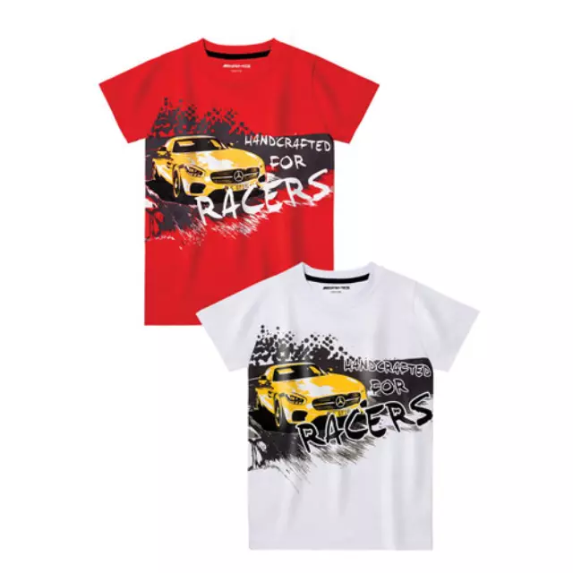 Mer Youth AMG T-Shirt (AMBY343 Red) Multi - Mercedes-Benz (1443757-21)