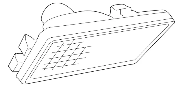 2158200521 - : Turn Signal Lamp for Mercedes-Benz Image