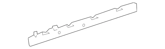 1646981327 - Covering and Lining: Rail for Mercedes-Benz: ML320, ML350, ML450, ML500, ML550, ML63 AMG Image image