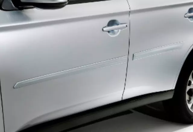 MZ314656 - Exterior: Body Side Moldings - Diamond White for Mitsubishi: Outlander Image