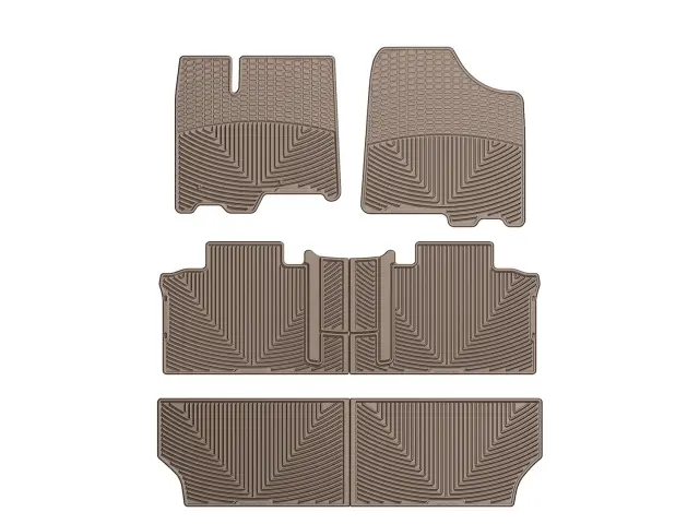 WTCT202244245 - : Tan All Weather Floor Mats for WeatherTech Image