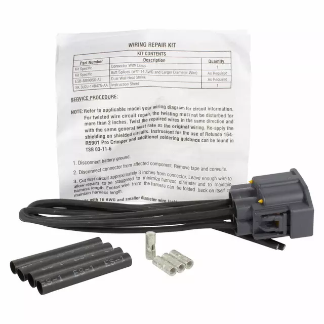 Wire Assembly - Ford (DU2Z-14S411-ABA)