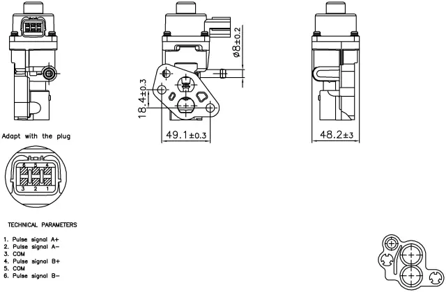 98365 - : Nissens Exhaust Gas Recirculation (EGR) Valve for NISSENS Image