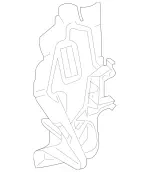 2055013620 - : Holder for Mercedes-Benz: C63 AMG, C63 AMG S Image