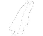 21392055028T99 - Body: Bolster Pad for Mercedes-Benz Image