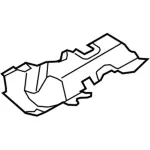 EA5Z54046A25A - Body: Lower Insulator for Lincoln: MKS Image