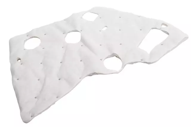 42504370 - : Rear Passenger Side Wheelhouse Panel Rear Insulator for GM Image