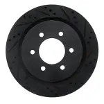 63354267R - : DFC Brake Rotor - Drilled and Slotted - Black for DYNAMIC FRICTION Image
