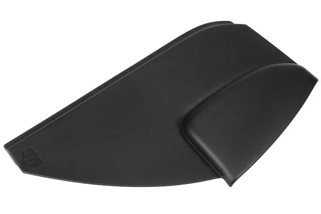 Jet Black Driver Side Instrument Panel Fuse Block Access Hole Cover - GM (23343673)