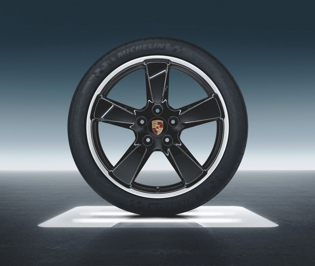 97004460267 - Wheels: 20-Inch Sport Classic Summer Wheel-And-Tire for Porsche: Panamera Image