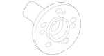 2203570208 - : Flange for Mercedes-Benz: CL500, CL55 AMG, S430, S55 AMG Image