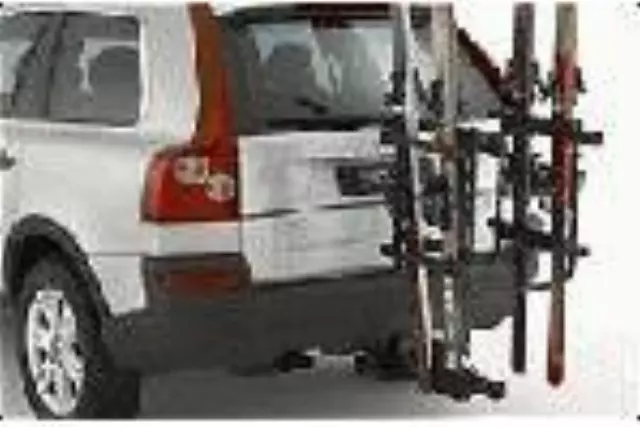 8682230 - Towing: Hitch Mounted Ski Holder for Volvo: S80, V70, XC70, XC90 Image