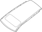 731129NP0A - Body: Roof for INFINITI: JX35, QX60 Image image