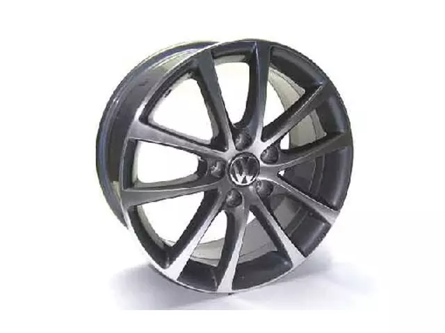 3C0071497V7U - Wheels: 17in Azuro Wheel - Titanium / Diamond Black for Volkswagen: Eos Image