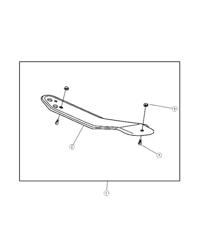 11502850 - Body Sheet Metal Except Doors: Hex Flange Head Bolt for Jeep: Cherokee Image