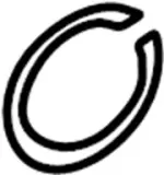 4021430R00 - Brakes: Snap Ring for INFINITI: G20, I30 Image
