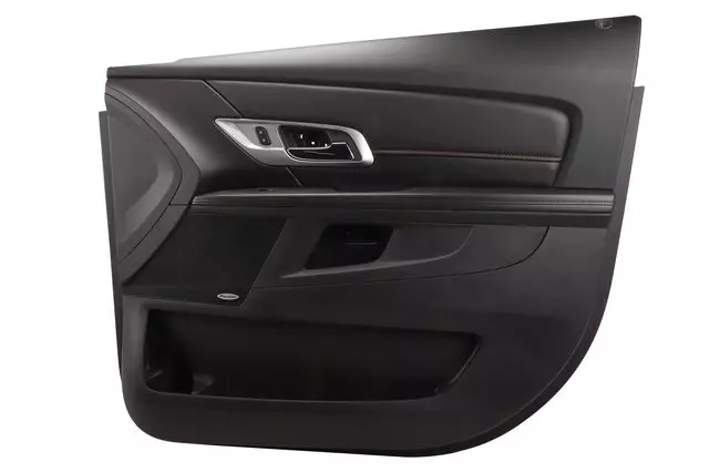 Jet Black Front Passenger Side Door Trim - GM (23363851)