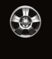 3S4Z1007HA - Wheels: 16 In Bright Machined Aluminum Wheel for Ford: Focus Image