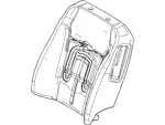 CT4Z7864811C - Body: Seat Back Pad for Ford: Edge Image