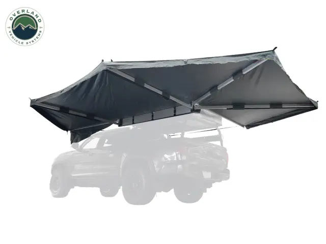 VNK4Z99000C38A - Exterior: 2024 Ford - Overland 270 Degree Passenger Side Awning For for Ford: Transit-150, Transit-250, Transit-350, Transit-350 HD Image