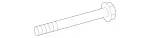 910105006011 - : Mount Plate Bolt for Mercedes-Benz Image
