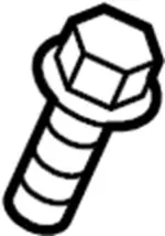 1125N0101 - Body: Floor Rail Bolt for Infiniti Image