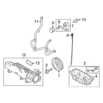 JX6Z6750F - Engine: Dipstick for Ford: Bronco Sport, Escape Image