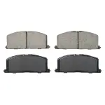 ZD242 - : QuickStop Front Disc Brake Pad Set Ceramic for WAGNER BRAKE Image