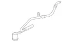1708300715 - Heating and Ventilation: Piping for Mercedes-Benz: SLK230, SLK320 Image