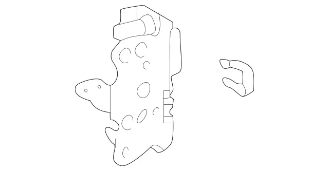 4637300935 - Body: Lock Assembly for Mercedes-Benz Image