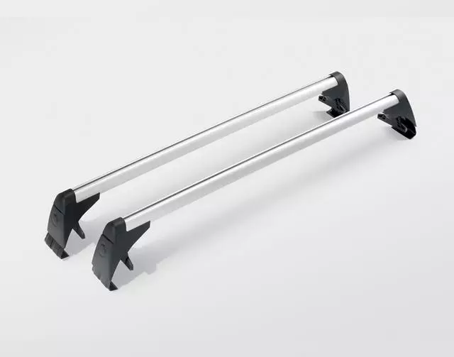 5C6071126 - Hauling: Base Carrier Bars - Black/Silver for Volkswagen Image