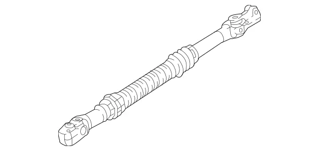 4634601309 - Steering: Lower Shaft for Mercedes-Benz Image
