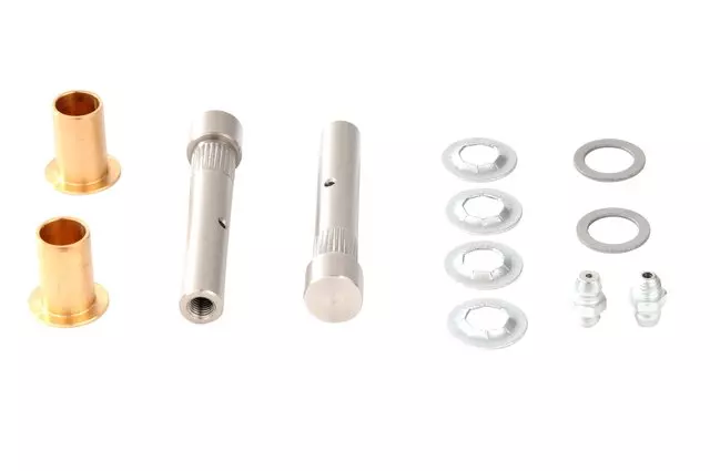 19301966 - : Rear Door Hinge Pin Kit with Upper and Lower Pins, Bushings, Washers, and Grease Fittings for ACDelco Image