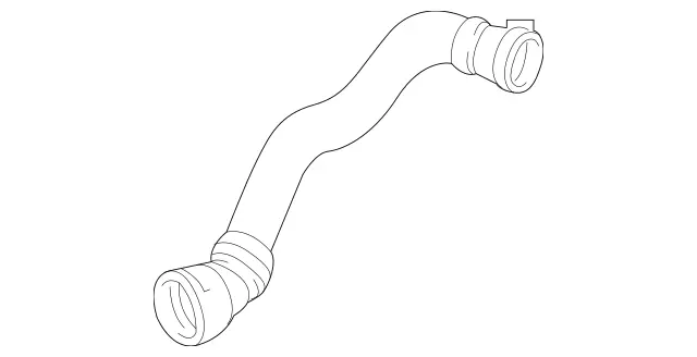 257501290064 - Radiator: Coolant Hose for Mercedes-Benz: AMG GT 43, AMG GT 53, CLS450, CLS53 AMG, E53 AMG Image image