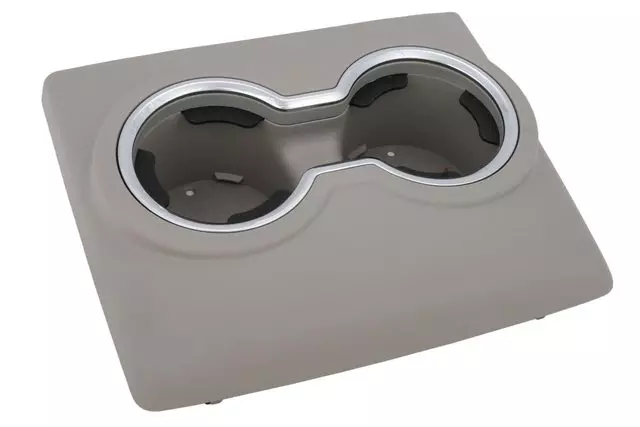 22894473 - : Light Titanium Rear Passenger Side Seat Armrest Cup Holder for GM Image