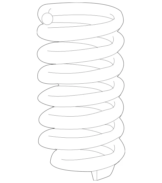 206321100064 - : Helical Spring for Mercedes-Benz Image