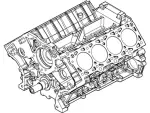 DR3Z6009A - : Short Block for Ford Image