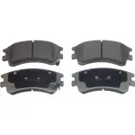 MX957 - : ThermoQuiet Front Disc Brake Pad Set Semi-Metallic for WAGNER BRAKE Image