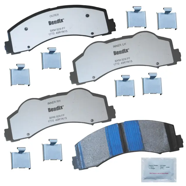 MKD1770FM - : BENDIX Fleet MetLok Brake Pad for BENDIX Image