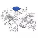 NZ6Z6062901CA - : 2022 Ford Maverick - Seat Cover for Ford: Maverick Image