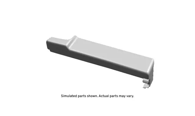 23218776 - : Cocoa Driver Seat Adjuster Finish Cover for Cadillac: Escalade, Escalade ESV | Chevrolet: Silverado 1500, Silverado 1500 LD, Silverado 2500 HD, Silverado 3500 HD | GMC: Sierra 1500, Sierra 1500 Limited, Sierra 2500 HD, Sierra 3500 HD Image