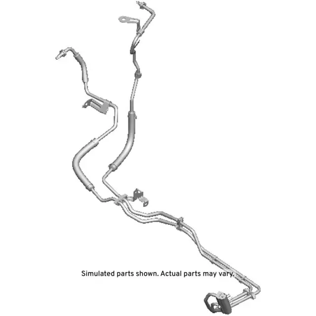 86826748 - : Automatic Transmission Oil Cooler Hose Assembly for Chevrolet: Express 2500, Express 3500, Express 4500 | GMC: Savana 2500, Savana 3500, Savana 4500 Image