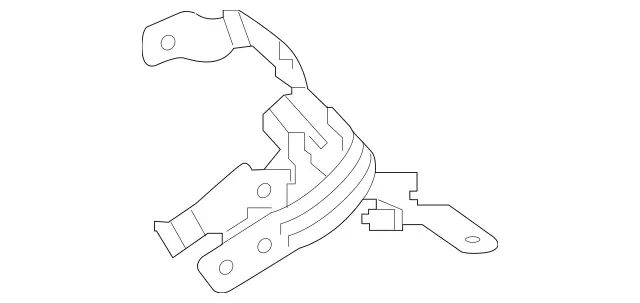 1775202000 - Radiator: Holder for Mercedes-Benz: A35 AMG, CLA35 AMG Image image