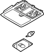 26430CG301 - Body: Map Lamp Assembly for Infiniti Image