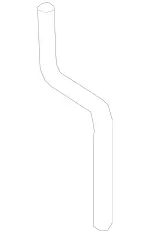 2385015100 - : Coolant Hose for Mercedes-Benz: E350, GLC300 Image