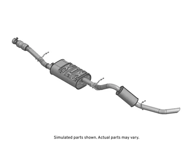 85052295 - Exhaust: Muffler for Chevrolet: Silverado 1500 | GMC: Sierra 1500 Image