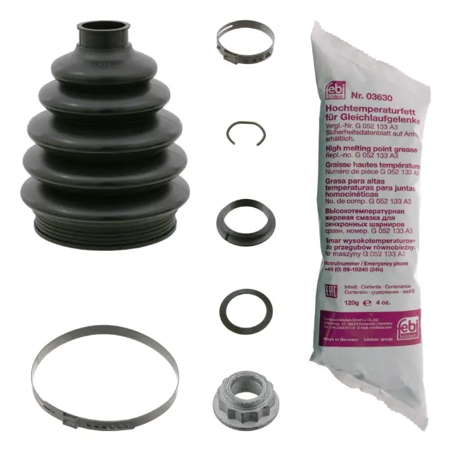8026 - Transmission &amp; Drivetrain: Febi 08026 CV Joint Boot Kit for FEBI RUBBER CO Image