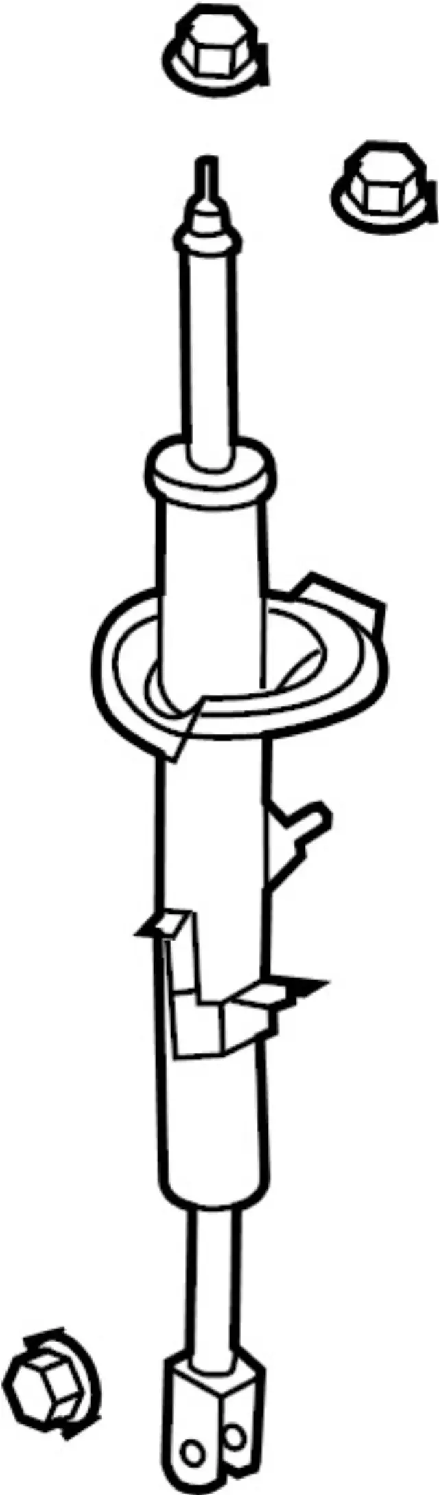 E6A101A30C - : Strut for INFINITI: G37, Q60 Image