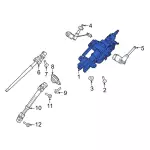 NL3Z3C529F - Steering: Steering Column for Ford Image